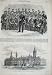 1858 Music Band French National Guard War Office Army