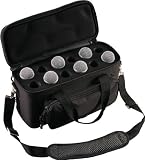Musician's Gear 12-Space Microphone Bag, Black