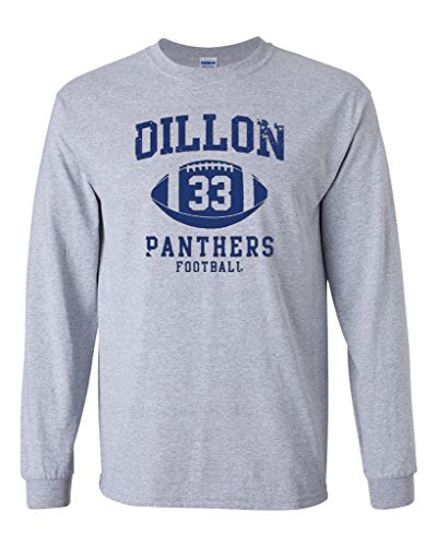 Long Sleeve Adult T-Shirt Dillon Football Retro Sport DT