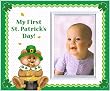 My First St. Patricks Day Picture Frame Gift and Decor