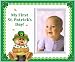 My First St. Patricks Day Picture Frame Gift and Decor