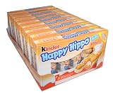 Kinder Happy Hippo Biscuits Milk and Hazelnut 50 Pieces