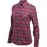 IMAGE OF Discrete Charcoal Sparkle Shirt - Long-Sleeve - Women's Charcoal Sparkle, L