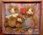 Rare German Mohair PussyCat Bear Doll Set