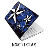 Netbook Skins Fits Acer, Asus, MSI, HP, Samsung - North Star Blue