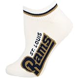 St. Louis Rams White Ladies (529) 9-11 Ankle Socks