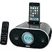 AEG SRC 4333 IP Radiowecker (LCD Display, UKW-Tuner, Apple iPod Dock) schwarz