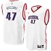 adidas Utah Jazz #47 Andrei Kirilenko White NBA World Replica Basketball Jersey