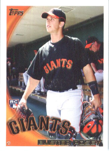 2010 Topps Baseball Card #2 Buster Posey San Francisco Giants Rookie Card (RC) - Mint Condition - Shipped In Protective ScrewDown Display Case!