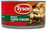 Save on Tyson Premium Chunk Chicken in Water, 12.5-Ounce Cans (Pack of 12) by Tyson
