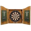Imperial Toronto Raptors Licensed Solid Pine Cabinet and Bristle Dartboard Set Imperial Toronto Raptors Licensed Solid Pine Cabinet and Bristle Dartboard Set