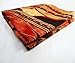 Handicrunch Orange Wall Tapestry Handmade Table Cloth Budha On Lotus Bed Cover 80