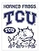 me & my BIG ideas laptopSTICKS Removable Laptop Stickers, Texas Christian (TCU) Horned Frogs