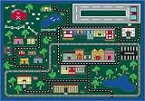Tiny Town Multi Play Road Rug