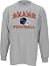 Chicago Bears -Grey- Stacked Helmet Long Sleeve T-Shirt