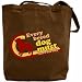 Canvas Tote Bag Brown  American Pit Bull Terrier Every Breed Dog Must Have His Day  Dog