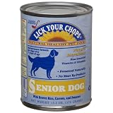 Lick Your Chop Dog Food Can-senior, 13.2-Ounce Units (Pack of 12)