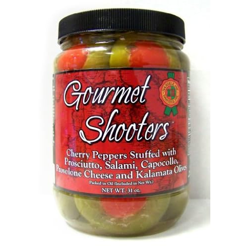 Daniele 31oz Gourmet Pepper Shooters Salami Grocery