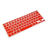 Red Keyboard Skin Compatible with AppleTM Macbook