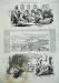 1857 ALGERIA ALGIERS ALGERIAN WOMAN CAF� DIVAN PRINT