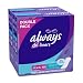 Always Pantiliner, Regular Dri-liners, Unscented, 100-Count Packages (Pack of 2)