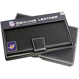 Minnesota Vikings Leather Checkbook Holder