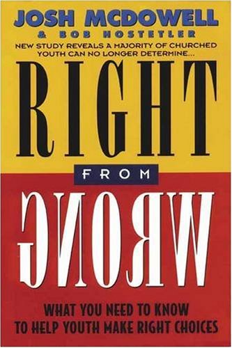 Right From Wrong under McDowell, Josh in The Books Store