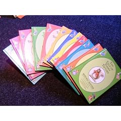 12 Tales of Beatrix Potter (The tales of Timmy Tiptoes, Sqirrel Nutkin, Benjamin Bunny, Peter Rabbit, the Flopsy Bunnies, Tom Kitten, Mr. Jeremy Fisher, Mrs. Tittlemouse, the Two Bad Mice, Mrs. Tiggy - Winkle, the Tailor of Gloucester, Jemima Puddle - Duck)