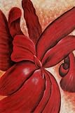 Art Reproduction Oil Painting - O'Keeffe Paintings: Red Cannas - Large 24 X 36 - Hand Painted Canvas Art