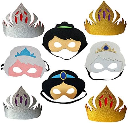 Halloween Mask Craft Kit Dress-Up Costume 8pcs