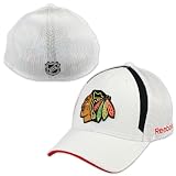 Chicago Blackhawks White 2009 Draft Day Flex Fit Hat by Reebok