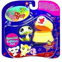 Littlest Pet Shop Assortment 'A' Series 3 Collectible Figure Snake with Basket Special Edition Pet