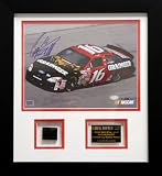 Greg Biffle Framed Autographed Photo with 2003 Season Race Used Tire