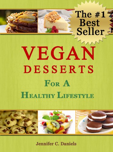 51IkQALChHL Vegan Desserts For a Healthy Lifestyle (Scrumptious Vegan Delights Volume 3)