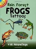 Rain Forest Frogs Tattoos (Dover Tattoos)