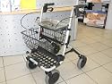 Original Rollator Aquatec / Invacare P452E/3 BANJO Gehwagen Gehhilfe TOP DESIGN ! FOTOS UNBEDINGT ANSEHEN ! Gewicht ohne Zubeh&ouml;r nur 9 kg !