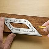 Buy 45 Degree Stainless Steel Miter Gauge by Rockler
