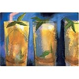 Magic Slice Non-Slip Flexible Cutting Board, Party Size 7.5 x 11 , Mint Julep by Michael Clark