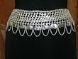 Wrap Belt Coins Belly Dance Hip Jewelry Silver Belt