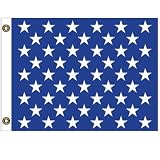 US JACK 18in x 25in Sewn Nylon Flag