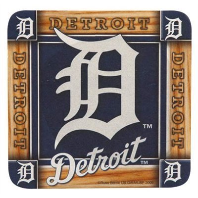 Detroit Tigers Paper Coasters - Set of 8