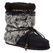 Women's Coral Bootie Slippers - Black