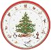 Kitchen & Housewares : Caspari Christmas Tree Paper Dinner Plate Package