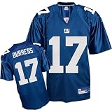 New York Giants Plaxico Burress Replica NFL Equipment Adult Team Color Jersey