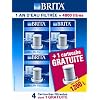 Brita 133 Lot 3 + 1 Cartouches 1200 L