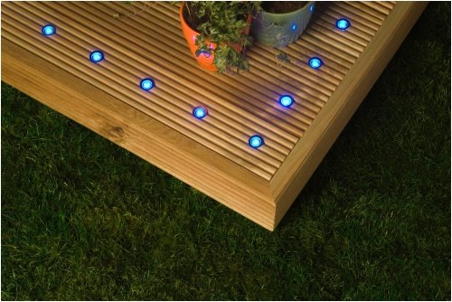 Childrens Toyshop  Outdoor Living : Blue LED Decking or Bathroom/Kitchen Lights - 10x 3 LED