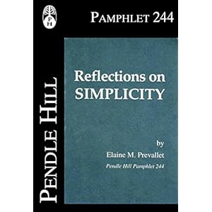 Reflections on Simplicity (Pendle Hill Pamphlets Book 244)