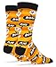 OoohYeah Men's Novelty Funny Crew Cotton Socks (Ghost's Night Out, Mens 10-13)