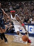 Minnesota Timberwolves v Dallas Mavericks: Jason Terry and Kevin Love Photographic Poster Print by Glenn James, 42x56