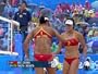 Women's beach volleyball bronze match